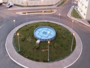 HAIL CEMENT FOUNTAIN